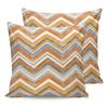 Navy Blue White Stripes Waterproof Pillow Cover Home Office Decoration Pillow Case Chair Sofa Cushion Cover