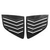 Gloss Black  Carbon Fiber Black Rear Side Window Louvers Rear Side Window Louvers Fit for Honda CR-V