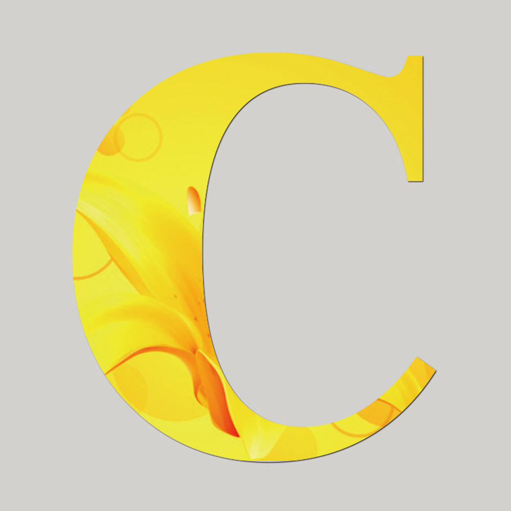 Mirror Wall Sticker 26 Letters DIY Art Mural Home Decor Acrylic Decals Gold