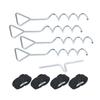 Ground  s Multifunctional Steel Stakes   Kit for Trampoline Shed Swing Tent