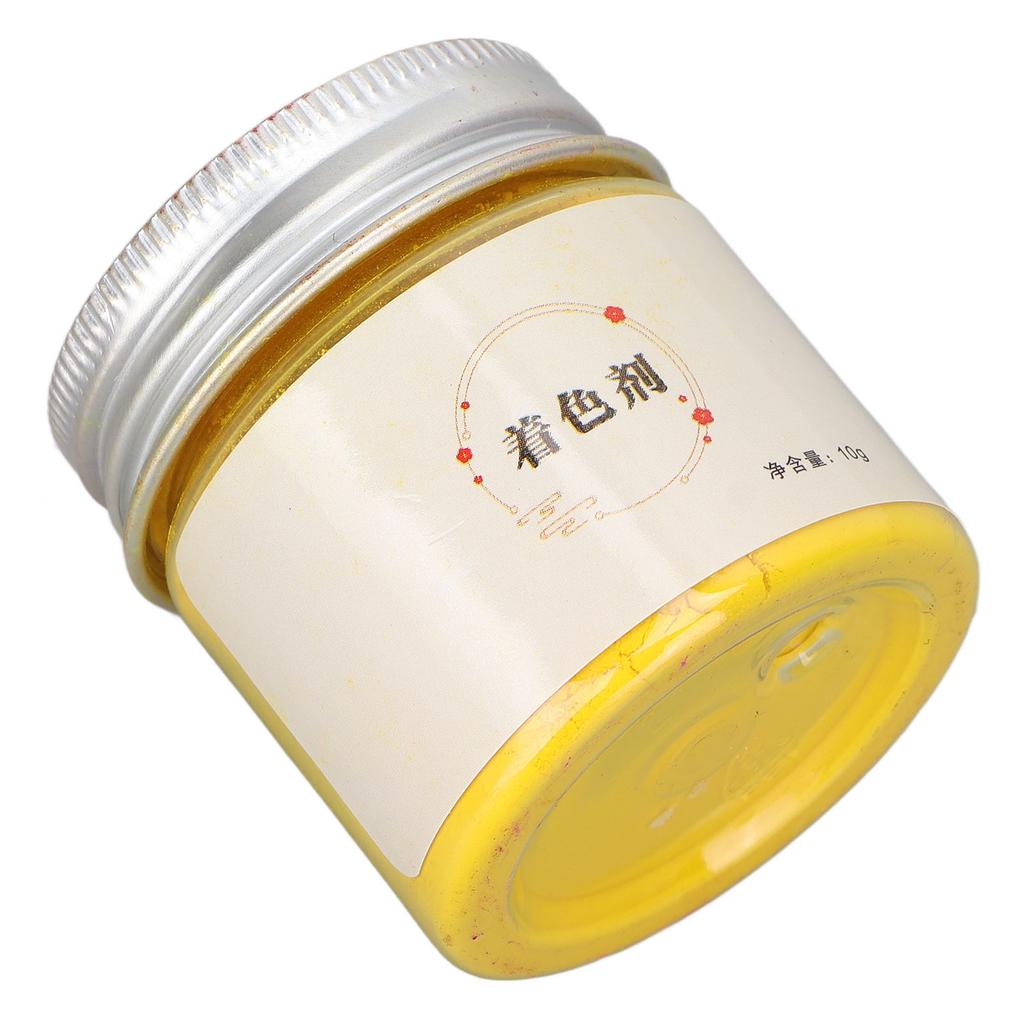 Lipstick Pigment Powder DIY Lipstick Coloring Powder Cosmetics Material for Lip Gloss Making 10gYellow