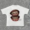 Shortsleeved Tshirt With Short Sleeves For Unisex Trendy Summer Brand Ins Fashion Trend Loose And Vintage Style New Design