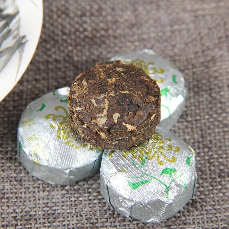 Yunnan Shu Puer Mini Tuocha Pu Er Loose Tea Natural Healthy Chrysanthemum Flavor