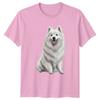 Samoyed Dog Animals Dogs Unisexs TShirt Unisexs Tee Graphic Unisex Top