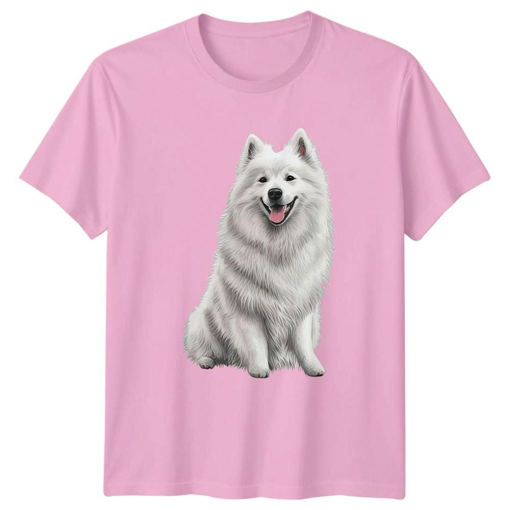 Samoyed Dog Animals Dogs Unisexs TShirt Unisexs Tee Graphic Unisex Top