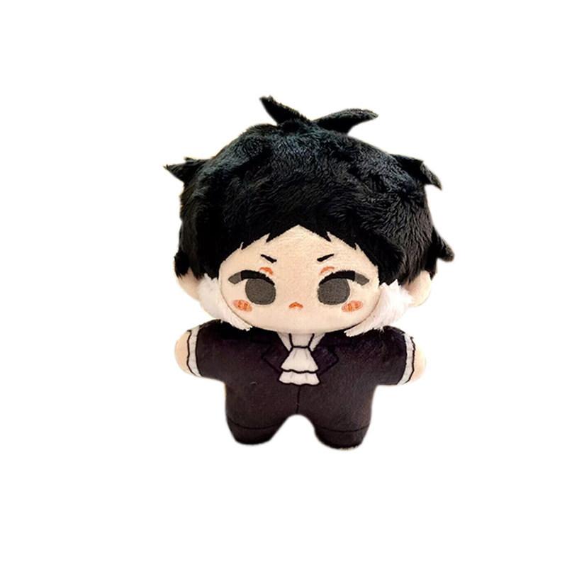 Anime BSD Figure Dazai Osamu Plush Doll Nakahara Chuuya Akutagawa Ryunosuke Plushies Doll Pendant Keychain Cute Cotton Toy Gifts