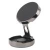 Black Round Foldable Magnetic Phone Holder Mobile 180 Degrees  Folding Phone Bracket Stand for IPhone 14 13