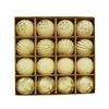 24pcs Wine Red Christmas Ball Ornaments Flocking Christmas Tree Party Decoration New Year Christmas Spheres Pendant Balls