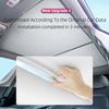 2PCS For Tesla Model 3/Y/3 Highland/Y Juniper Ice Cloth Buckle Shades for Glass Roof Front & Rear Sunroof Skylight Sunshade