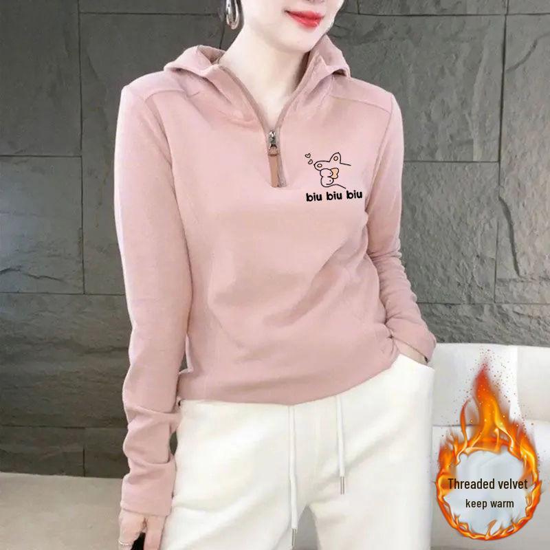 

Women s Winter 2025 Warm Zip-Up Fleece Hoodie M (75-105 lbs)