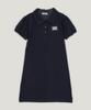 Teuwi It'S Puff Collar Short Sleeve Mini Dress
