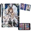 Arknight Card Binder Leather Zipper Anime Card Album - Fluorescent Dream Collection Card Holder 9 Pocket