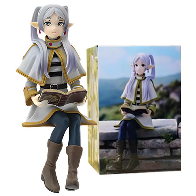 Anime Girl Figure Sousou No Frieren  Action Collectible Model Doll Noodle Stopper beyond Journey's End Toy for Fans