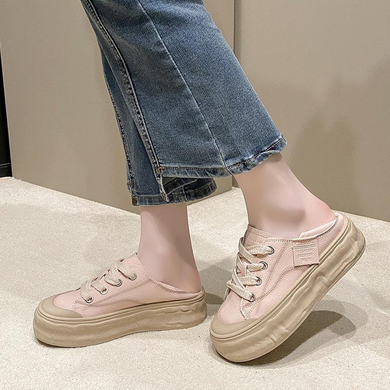 Little white shoes women's shoes 2024 new spring board shoes versatile casual autumn autumn and winter dad sports single shoes women