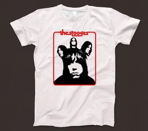 The Stooges T-shirt 119 Music Garage Rock Proto Punk Iggy Pop Iguanas Raw Power L
