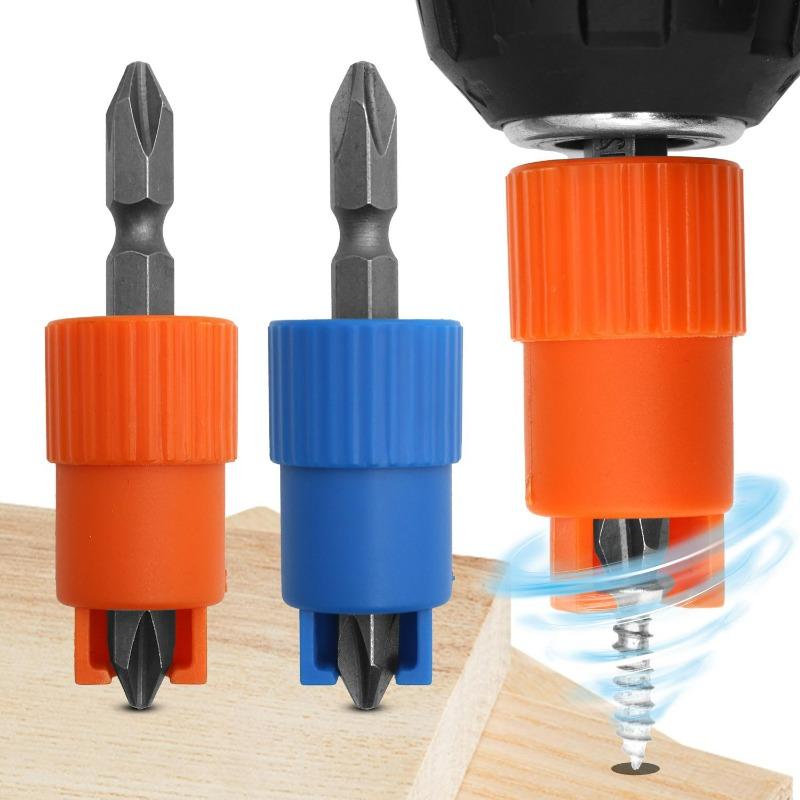 10/1Pcs Positioning Screwdriver Bits Anti-Slip Anti-Drop Stable Drill Bit Fastening Tools Electric Drill for Drywall Board