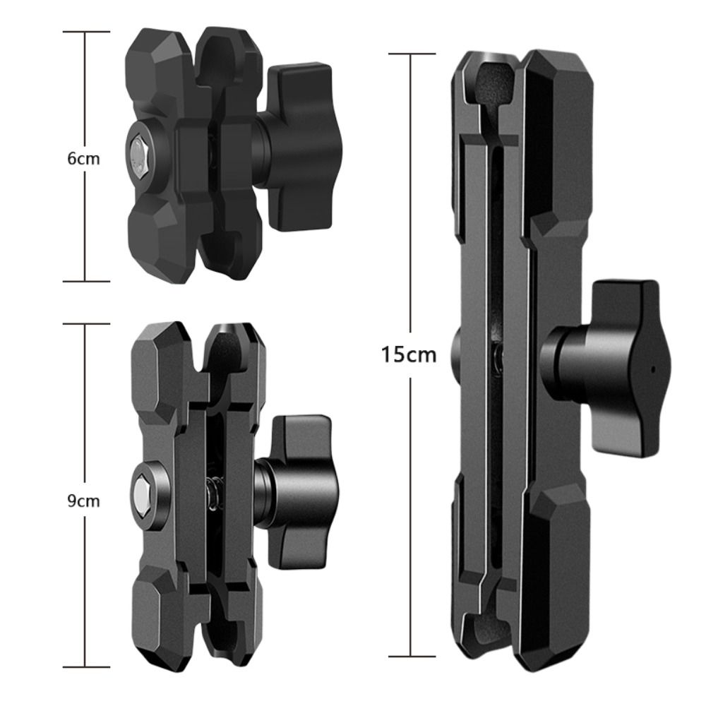 6/9/15cm Camera Extension Arm 25mm/1 Inch Ball Head Mount Motorcycle Mount