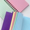 50 Sheets Colour Tearable Mini Note Book Portable Line Notebook Memo Pad Office Supplies Student Stationery