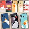 Чехол с мультяшным забавным гусем для Honor 50 8X 9X 10i, чехол для Huawei P30 P40 Lite P50 P20 Pro P Smart 2019 Nova 5T