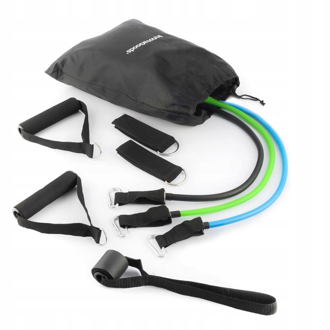 Innovagoods Widerstandsband 13,5-22,5 kg 3er-Set für Heimübungen