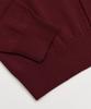 Toffee Cutoff Round Neck Cardigan (Red)