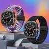 Soft Nylon Loop Straps Magnetic Clasp Band Quick-dry Watchbands for Samsung Galaxy Watch Ultra 2 47mm 2025