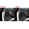 For BMW 3 Series E46 1998-2004 Carbon Fiber Interior Air Vent Trim Cover Dashboard Sticker E46 Interior Trim