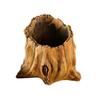 Home Decoration Imitation Wood Flowerpot Cement Pile Log Planter  for Herbs Strawberries