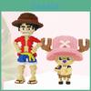 Giant Diamond Small Particle Puzzle Toy Building Blocks One Piece Luffy Chopper Pirate King Series Abs Material Cl Luffy Cl Chopper Anime