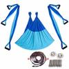 Aerial Yoga Hammock Set With Spreader Bar Extension Straps Inversion Fitness Training