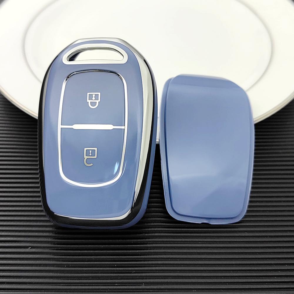 2 Button TPU Car Remote Key Fob Cover for Renault Kwid Traffic Symbol for Dacia Sandero Logan Duster 2016 2017 2018 Case Shell