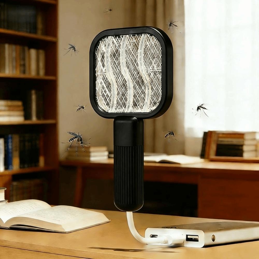 

Portable USB Mosquito Swatter Plastic Mosquito Killer Lamp Car Mosquito Killing Trap Garden чёрный