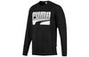Men's PUMA Sweatshirts Men's Black Crew Neck Moderate Regular