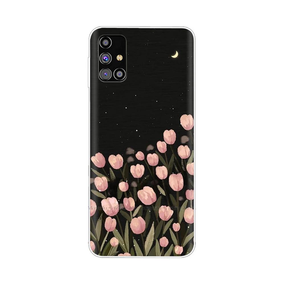 For Samsung Galaxy M51 Case SM-M515F Phone Case Creative Full Protection TPU Back Cover For Samsung M51 M 51 Soft Silicone Funda