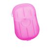 20pcs Portable Hand Washing Mini Soap Paper Disposable Bath Travel