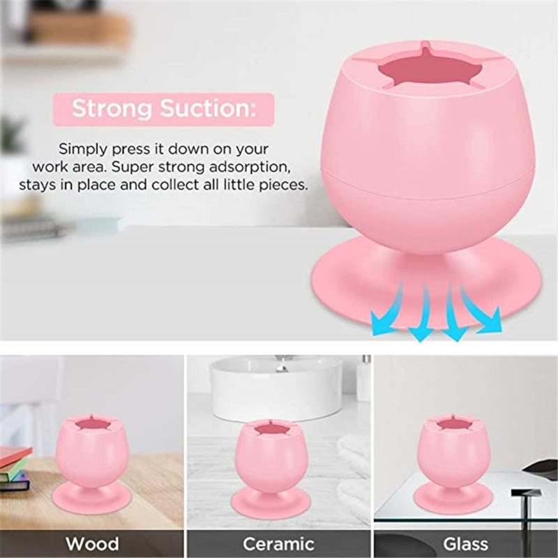 Silicone Suction Cup Handicraft Waste  Collector Suctioned Craft Weeding Tools For Vinyl Disposing