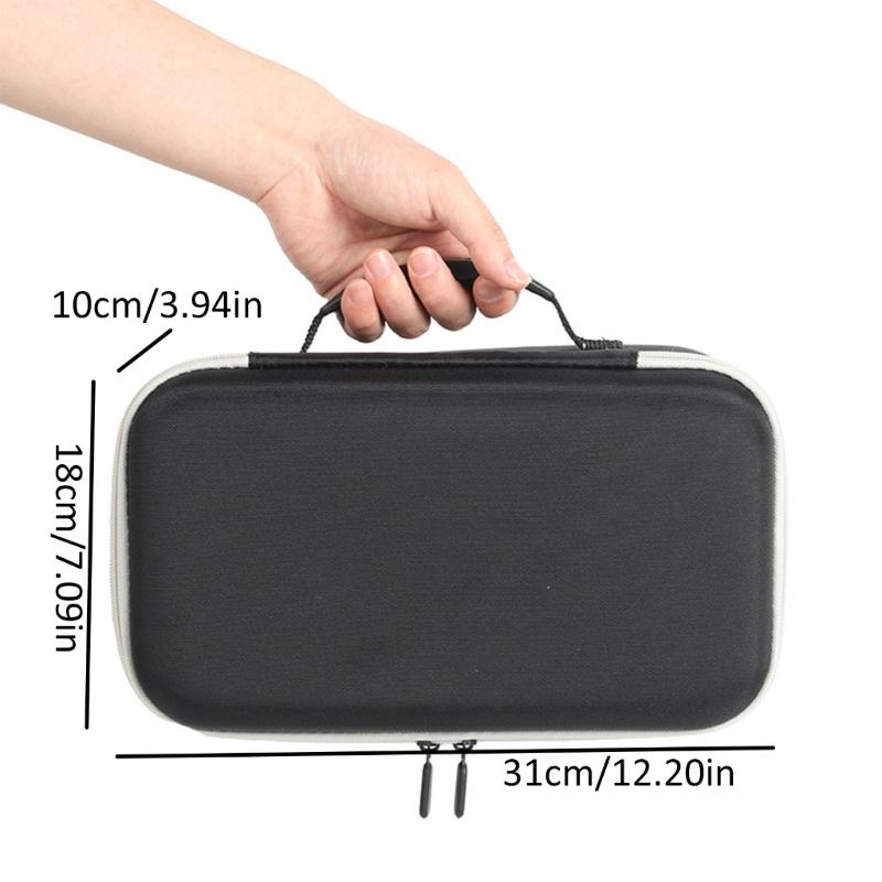 Protective Carrying Case For Wireless Speaker Featuring Storage Sections And Strong Material