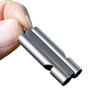 Emergency Whistles Louds Portable Double Tube Trainer Whistles Titanium Signal Whistles Outdoor Survival Safety Whistles