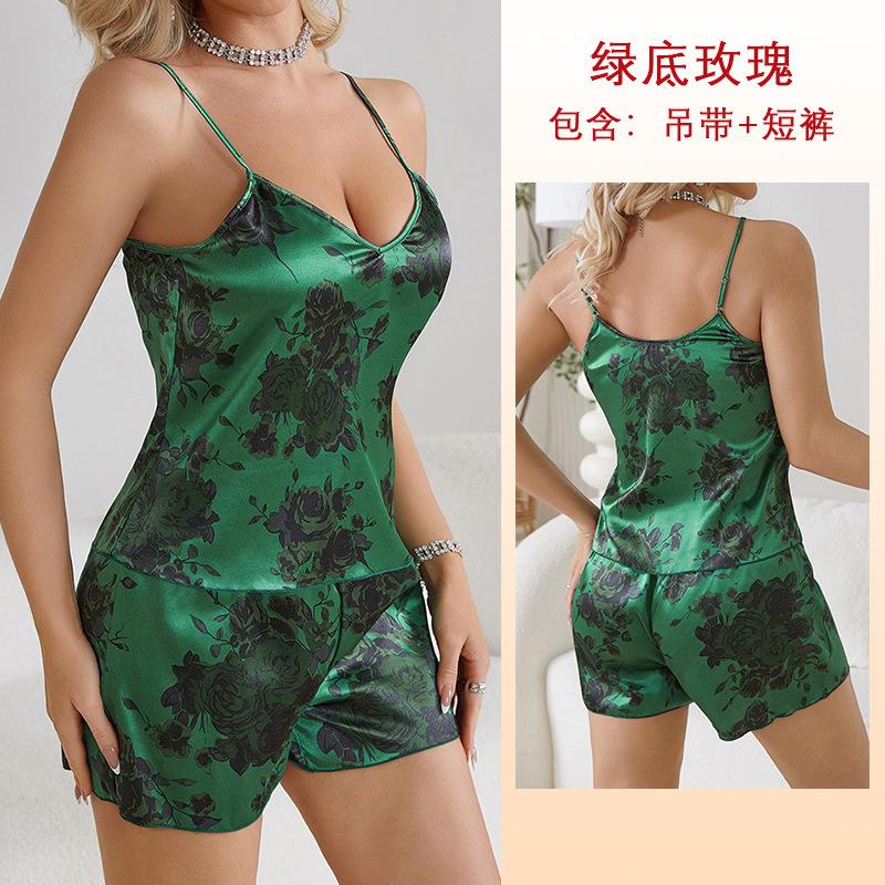 

Главная Осенняя женская пижама Сексуальный комплект из двух предметов S