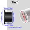 2pcs 70/100/150mm Round Stainless Steel Vent Grille Exterior Wall Duct Ventilation Cover Built-in Mesh Screen Kitchen Bathroom