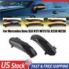 2X Dynamic Side LED Mirror Turn Signal Light For Benz SLK SL R171 W171 R230 W230