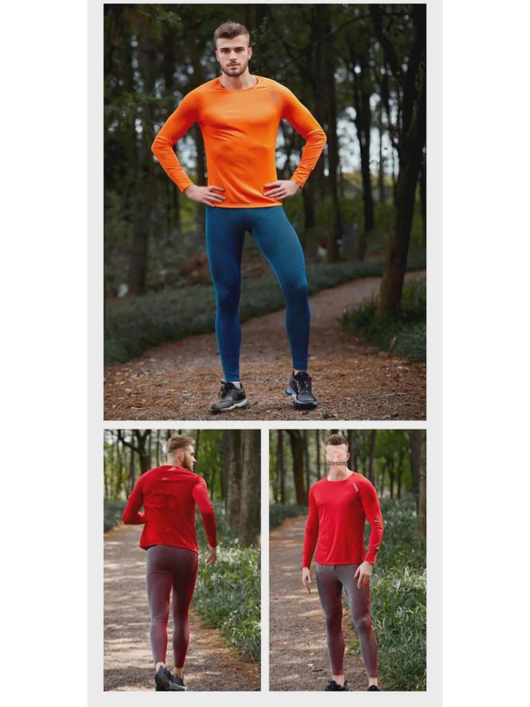 Ultra-Light Long-Sleeve Quick-Dry Running T-Shirt for Marathons