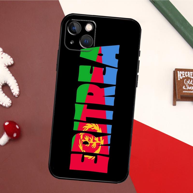 Eritrea Flag Case For iPhone 15 Pro Max 14 13 12 11 16 17 Pro Max mini 15 16 Plus 16e 17 Air Back Cover