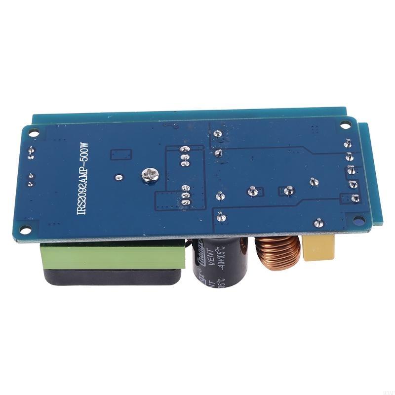 95AF IRS2092S 500W Mono Channel Digital Amplifier Class D Stage HIFI Power Amp Board LM3886 with Fan