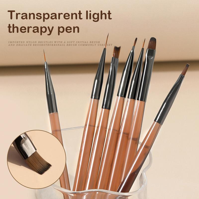 Nail Design Art Pen Brush Painting Brush Uv Gel Extension Drawing Carving Pen Diy Manicure Tool Nail Brush