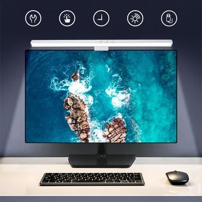 LED Monitor Light Bar Dimmable Screen Light Bar USB Powered Hanging Table Lamp for Desk/Office/Home/Game