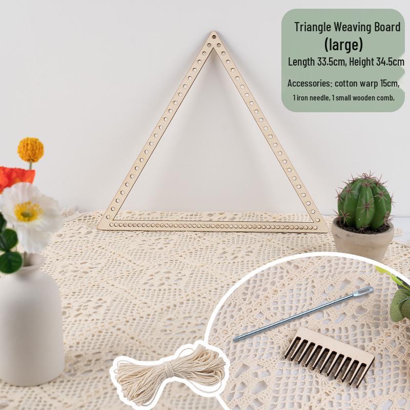 Children's Art Area Wool Knitting Board - DIY Weaving Material Kit for Kindergarten & Large Class Teaching