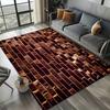2025 New Style Brick Stone Building Wall Originality Rug Carpet for Living Room Bedroom Home Decor,kid Non-slip for Sofa Doormat