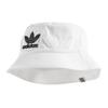 Adidas Originals Trefoil Logo Embroidered Cotton Fisherman Hat Unisex Hats White BK7350