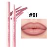 2-in-1 Lip Liner Lipstick Pen Waterproof Smudge-proof Non-stick Cup Lip Contour Pen Easy Coloring Non-fading Color Lips Makeup